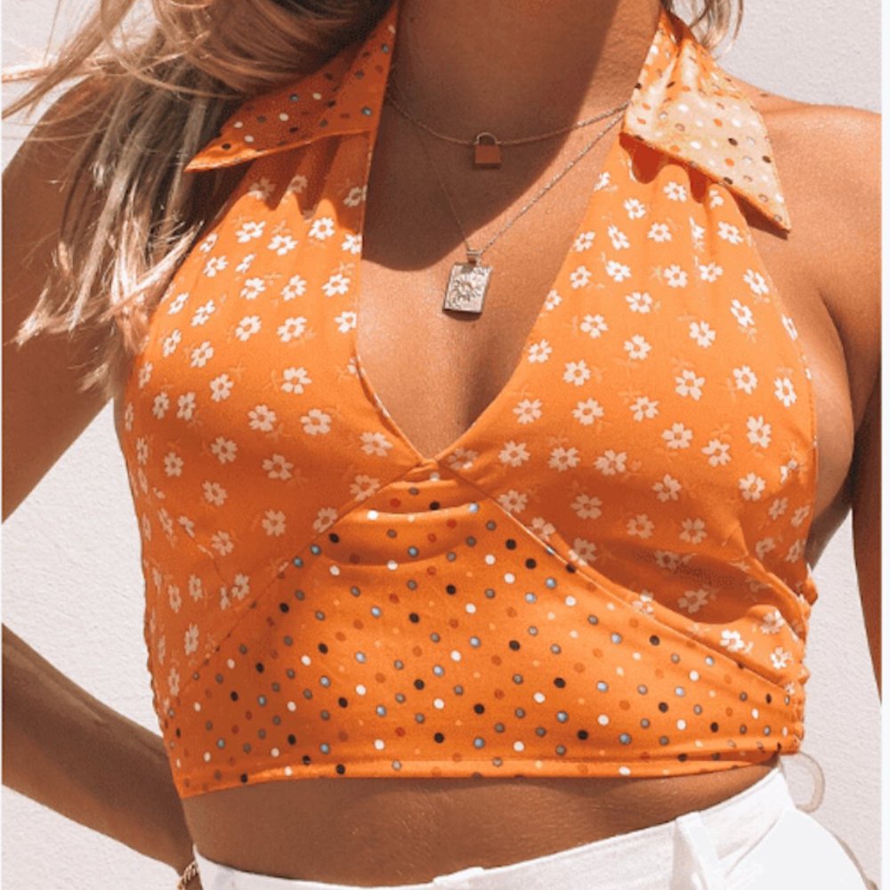 Her Pony Sunny Halter Top